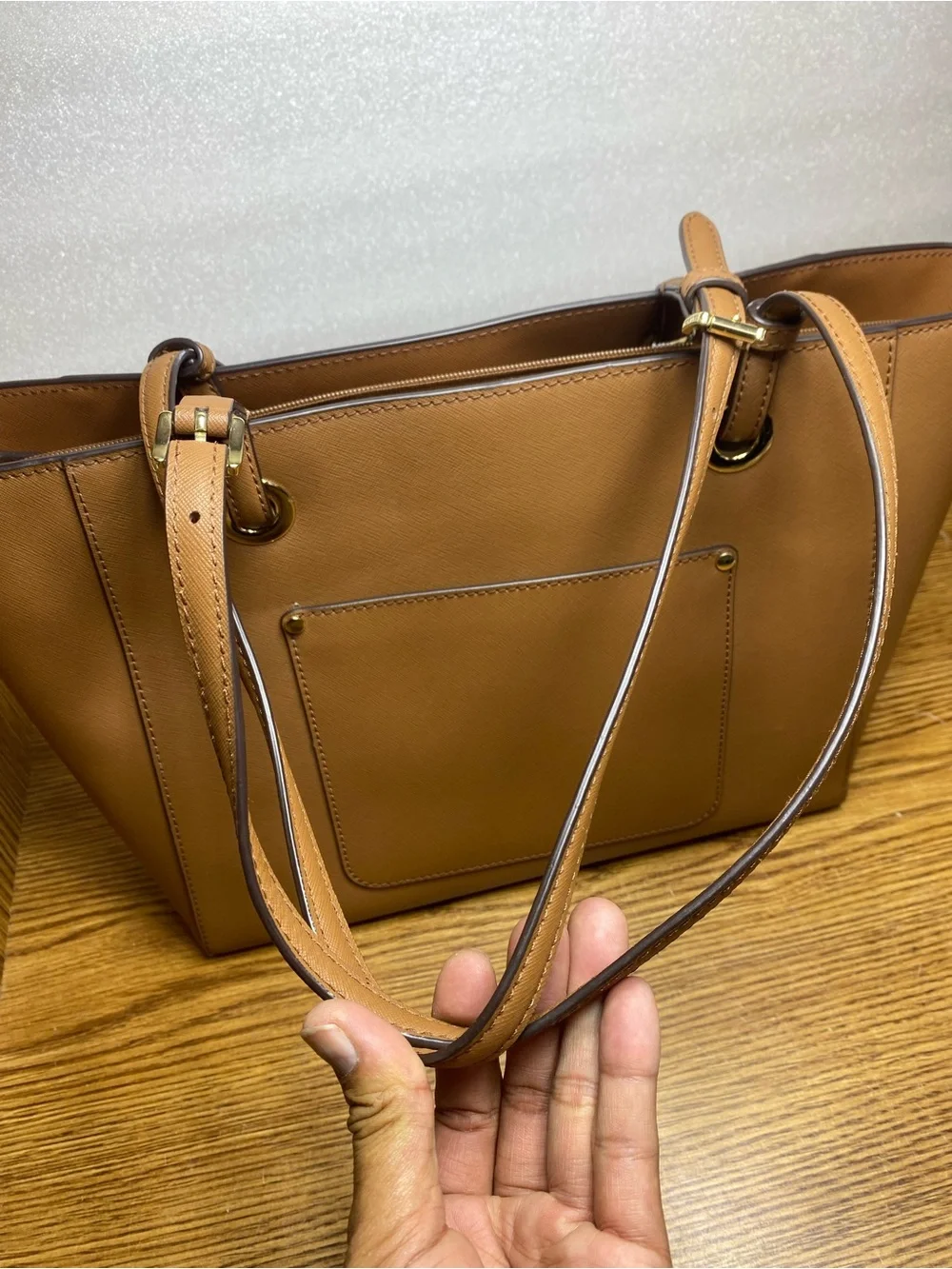 NWT Michael Kors Walsh Multifunction Tote Luggage Saffiano Leather Shoulder Bag